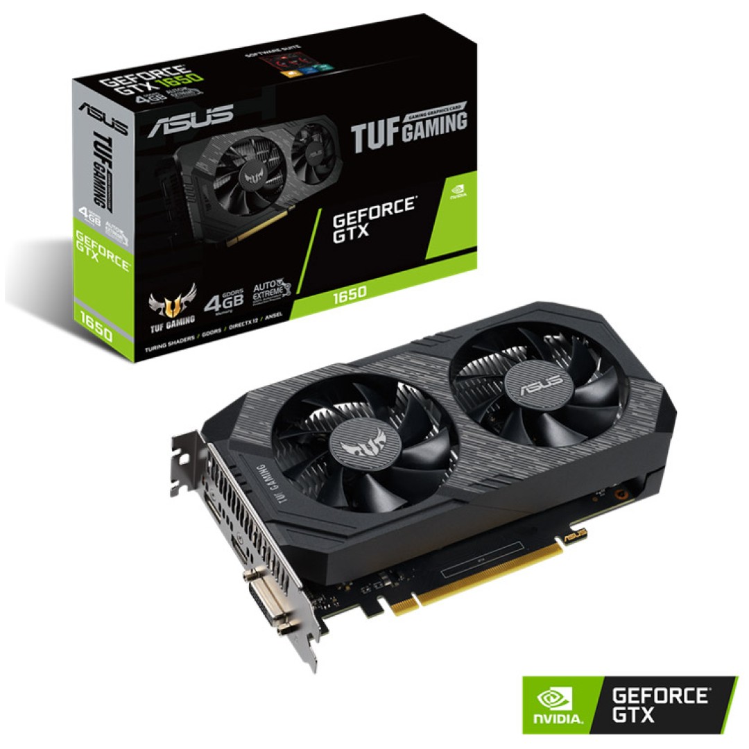 ASUS TUF GeForce GTX 1650 4GB  Gaming GDDR5 (TUF-GTX1650-4G-GAMING) gaming grafična kartica