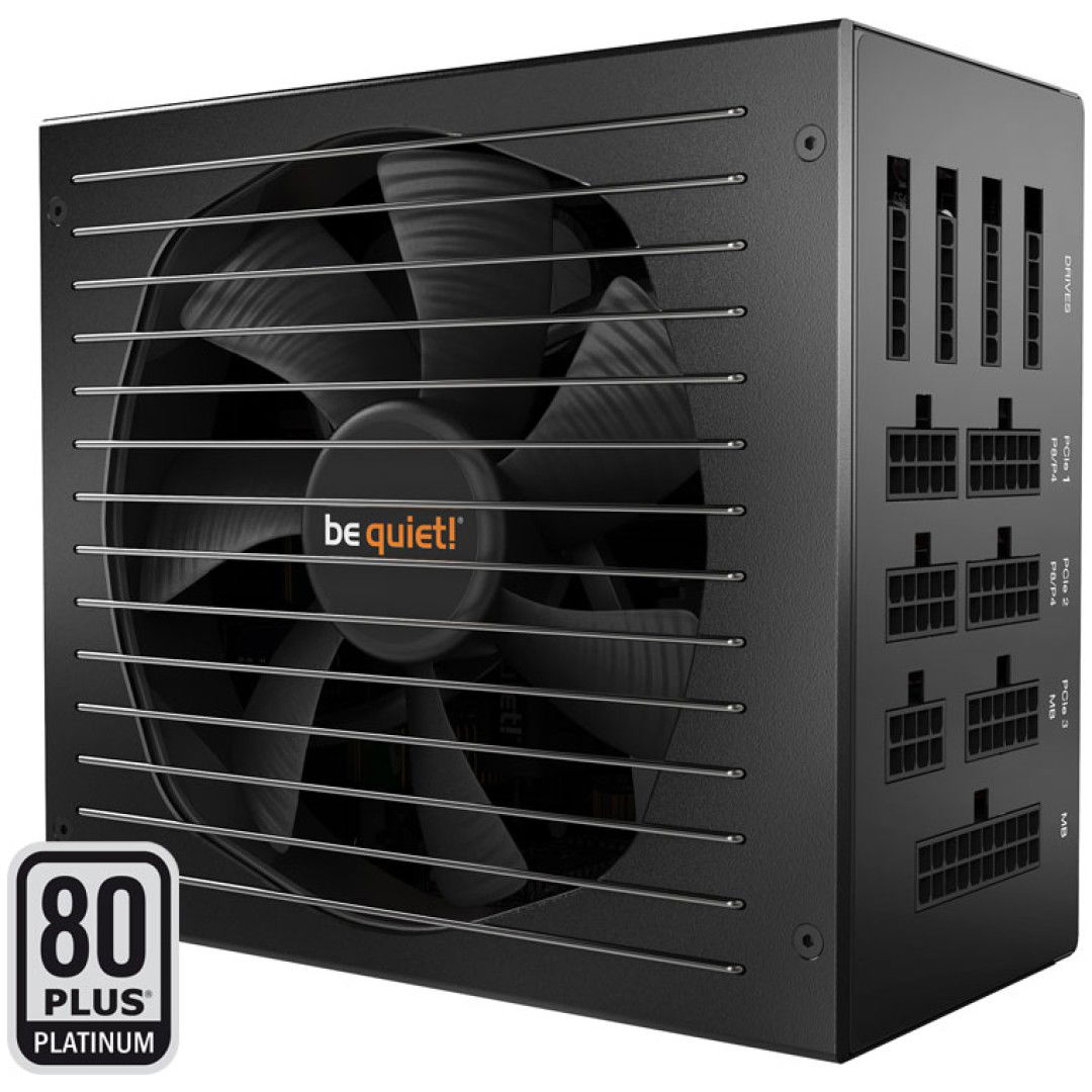 Napajalnik - 1200W Bequiet BN310 Straight Power 11 80Plus Platinum 94% ATX12V 2.51/ EPS12V 2.92 Modular 135mm črna (BN310)