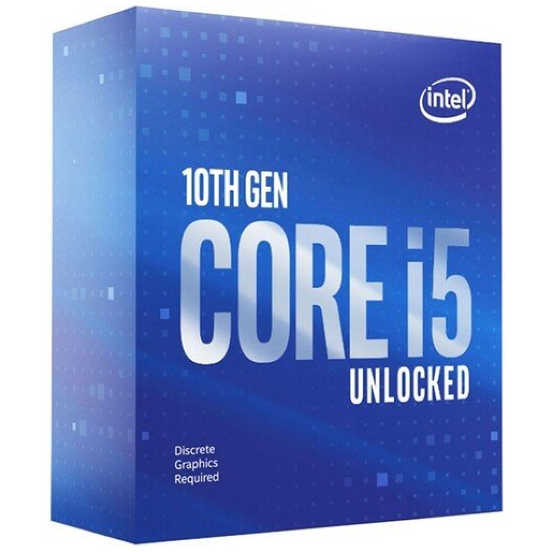 Procesor  Intel 1200 Core i5 10600KF 4.1GHz/4.8GHz Box 125W - brez grafike in hladilnika