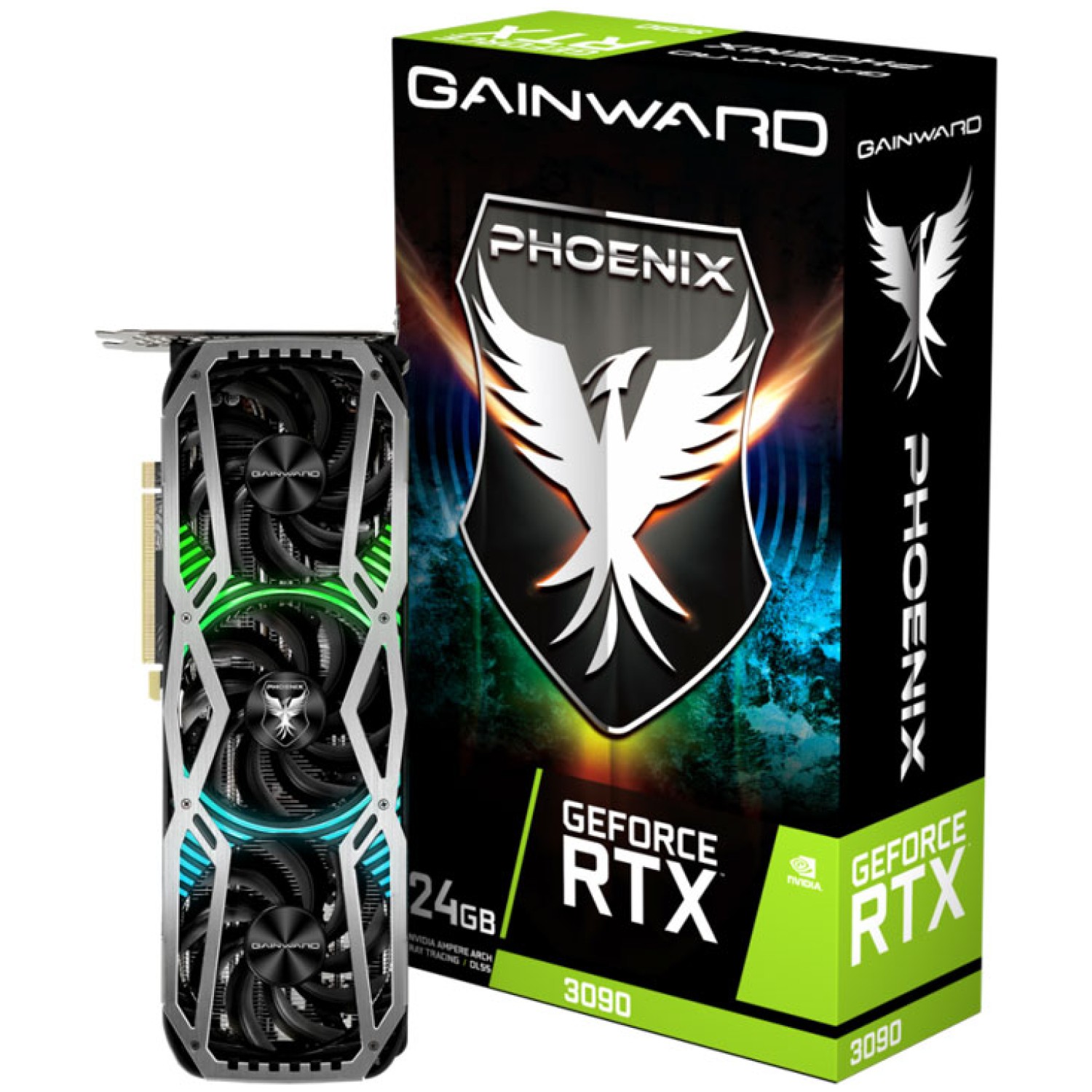 nVidia RTX3090 24GB GDDR6X Gainward Phoenix 1xHDMI 2.1 3xDisplayPort 1.4a
