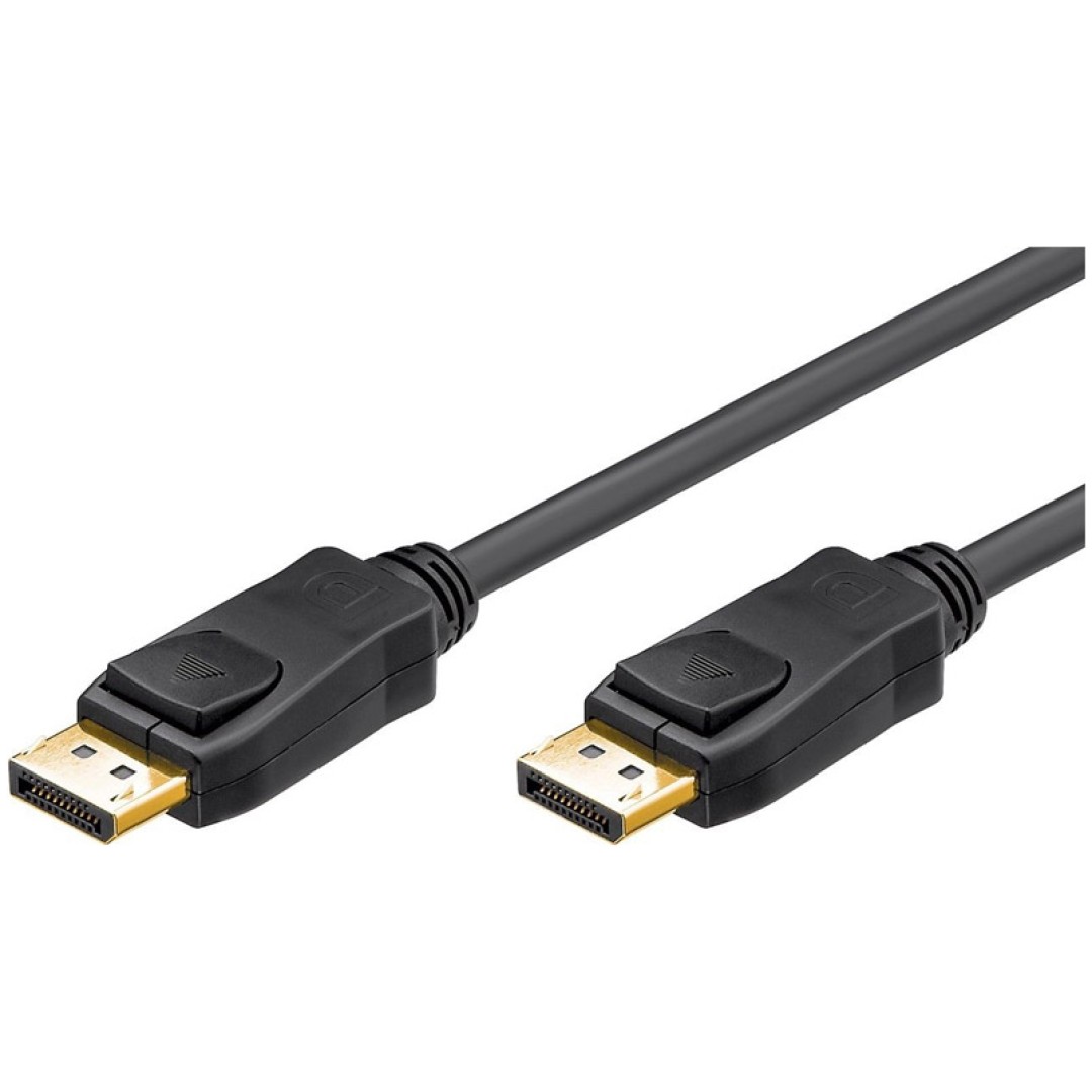 GOOBAY DisplayPort 1.2 (M/M) 1m pozlačen kabel
