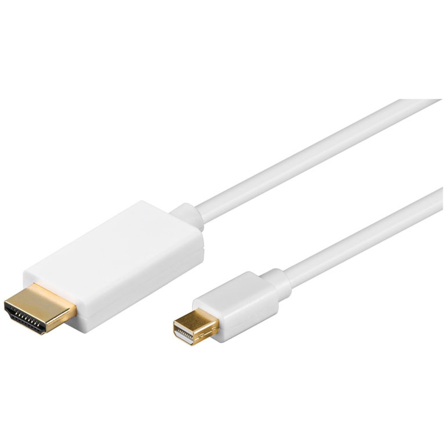 GOOBAY Mini DisplayPort na HDMI (2M) 1.2 2m pozlačen kabel