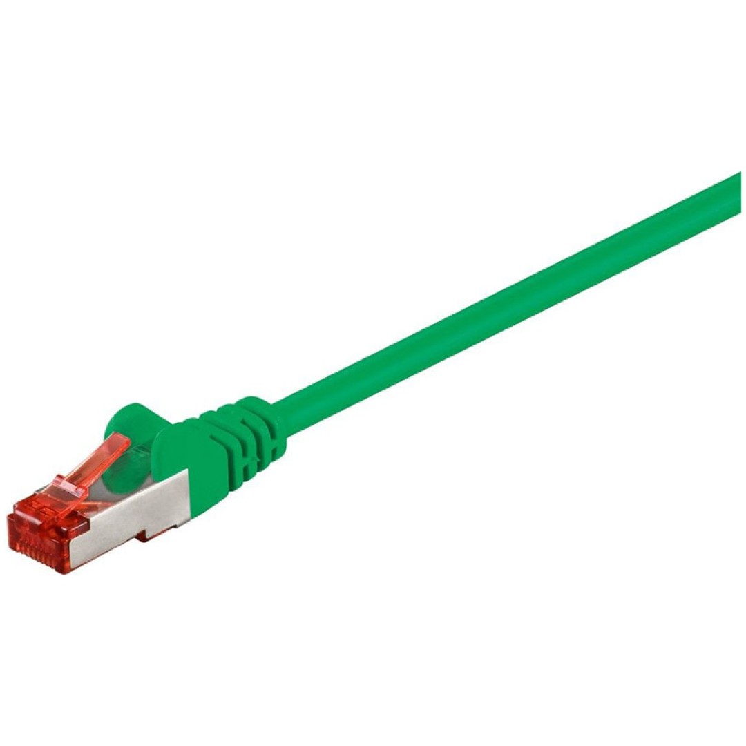 GOOBAY S/FTP (PiMF) CAT 6 patch 3m zeleni mrežni povezovalni kabel