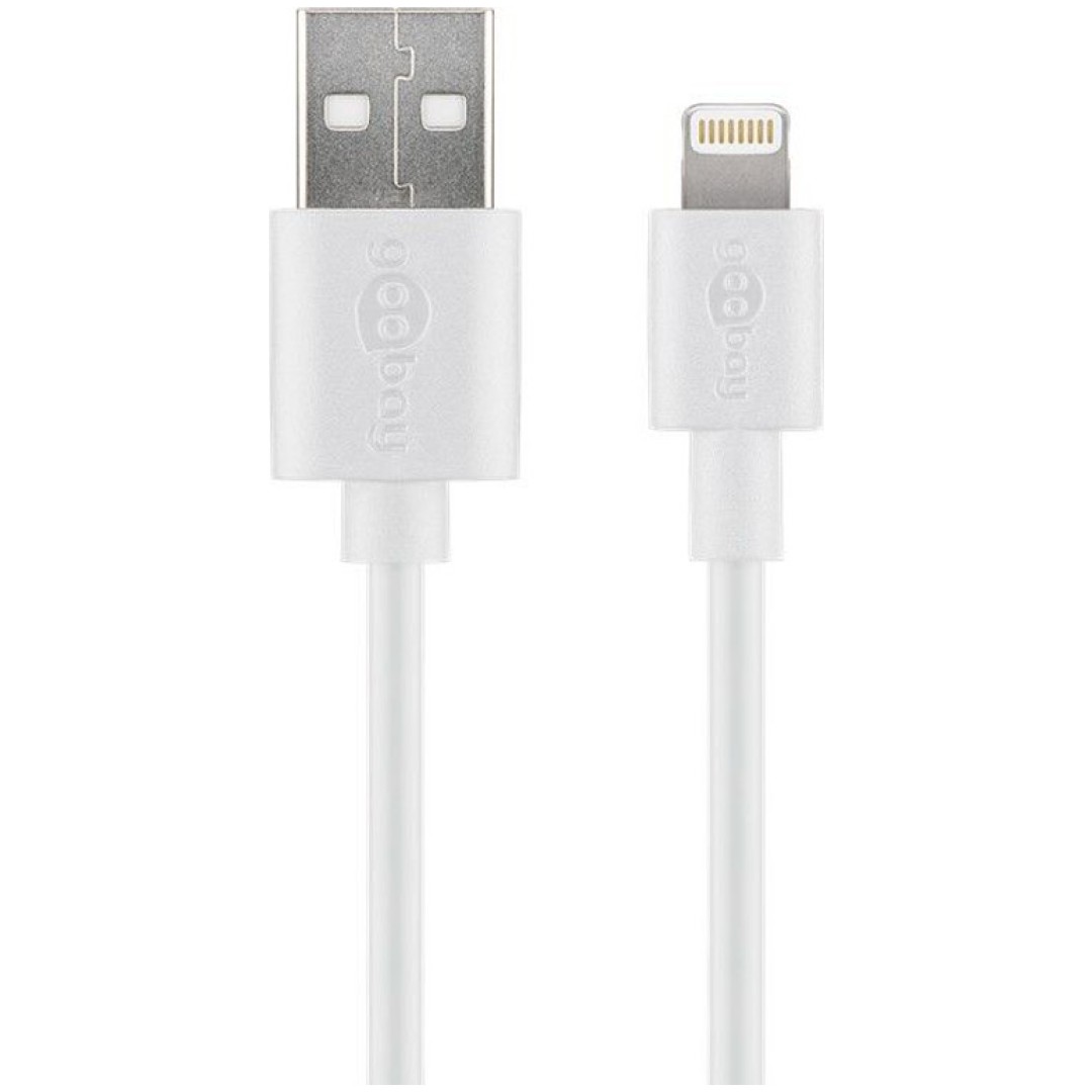 GOOBAY USB bel 2m napajalni in sync MFi kabel za Apple