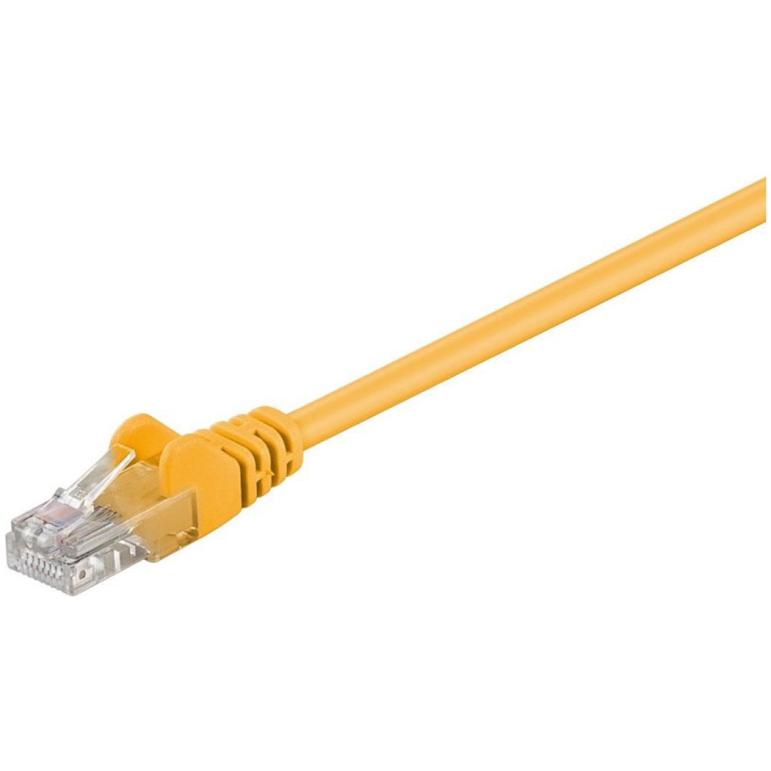 GOOBAY U/UTP CAT 5e patch 1 m rumen mrežni povezovalni kabel