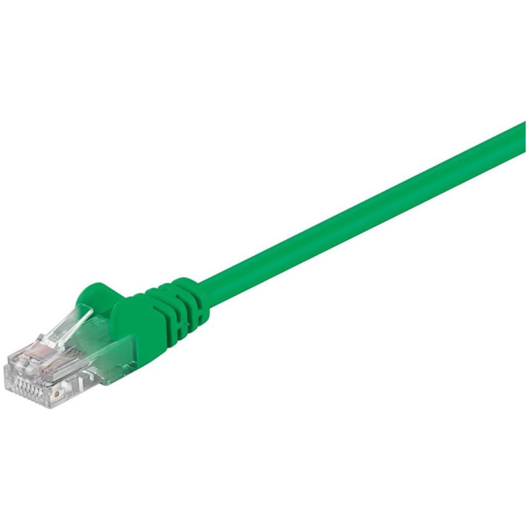 GOOBAY U/UTP CAT 5e patch 1 m zeleni mrežni povezovalni kabel