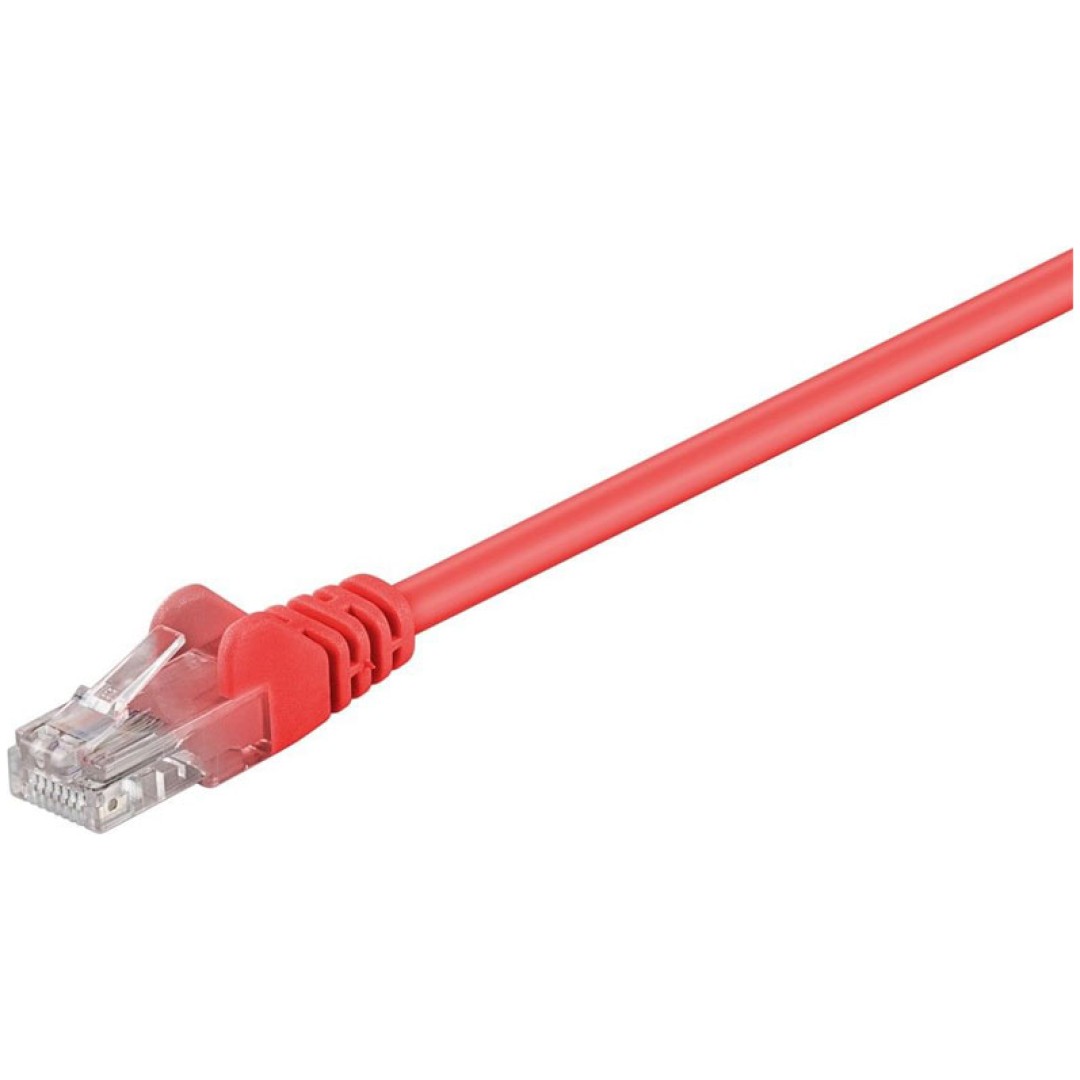 GOOBAY U/UTP CAT 5e patch 10m rdeč mrežni povezovalni kabel