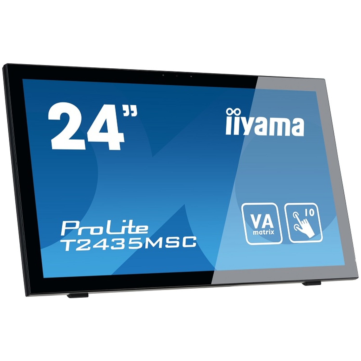 6") IIYAMA ProLite T2435MSC-B2 60cm 1920x1080 VA LED P-CAP s kamero