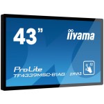 IIYAMA ProLite TF4339MSC-B1AG 108cm (43'') FHD AMVA3 HDMI/VGA 24/7 PCAP open frame na dotik informacijski / interaktivni monitor