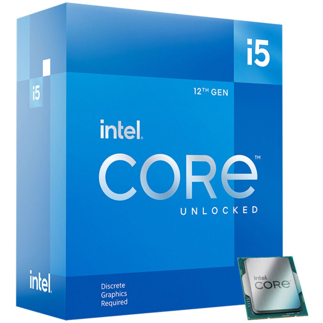 Procesor Intel 1700 Core i5 12600KF 10C/16T 2.8GHz/4.9GHz BOX 125W - brez grafike in hladilnika
