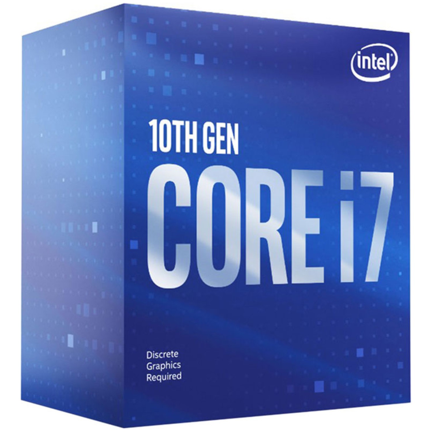 Procesor Intel 1200 Core i7 10700F 2.9Hz/4.8GHz Box 65W - brez grafike