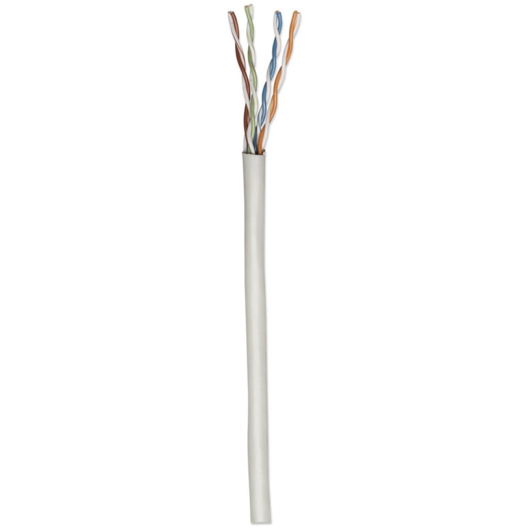 INTELLINET CAT5e UTP 305m kolut siv mrežni inštalacijski kabel