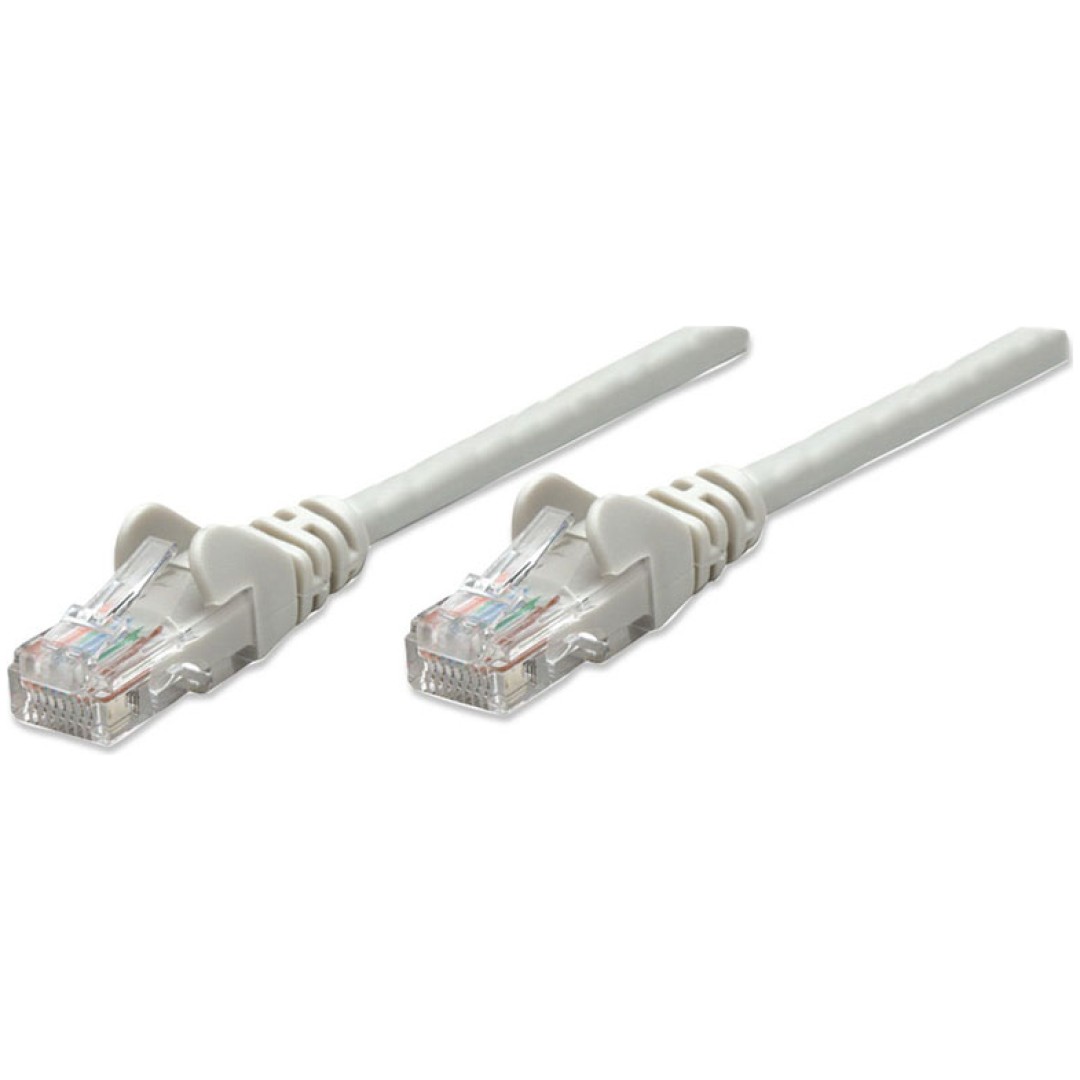INTELLINET CAT5e UTP 3m siv mrežni priključni patch kabel
