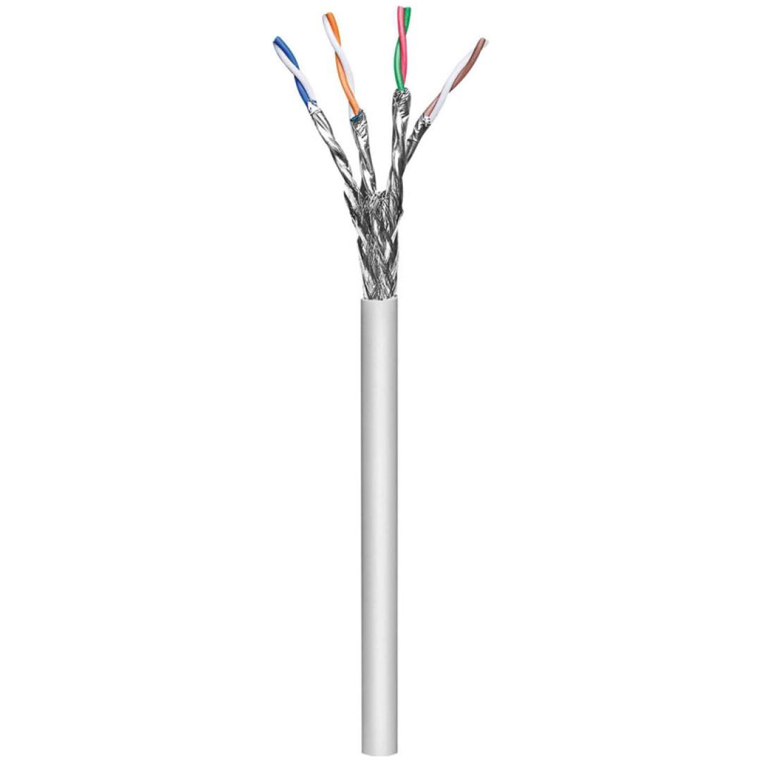 INTELLINET CAT6a SFTP 100m siv mrežni inštalacijski kabel
