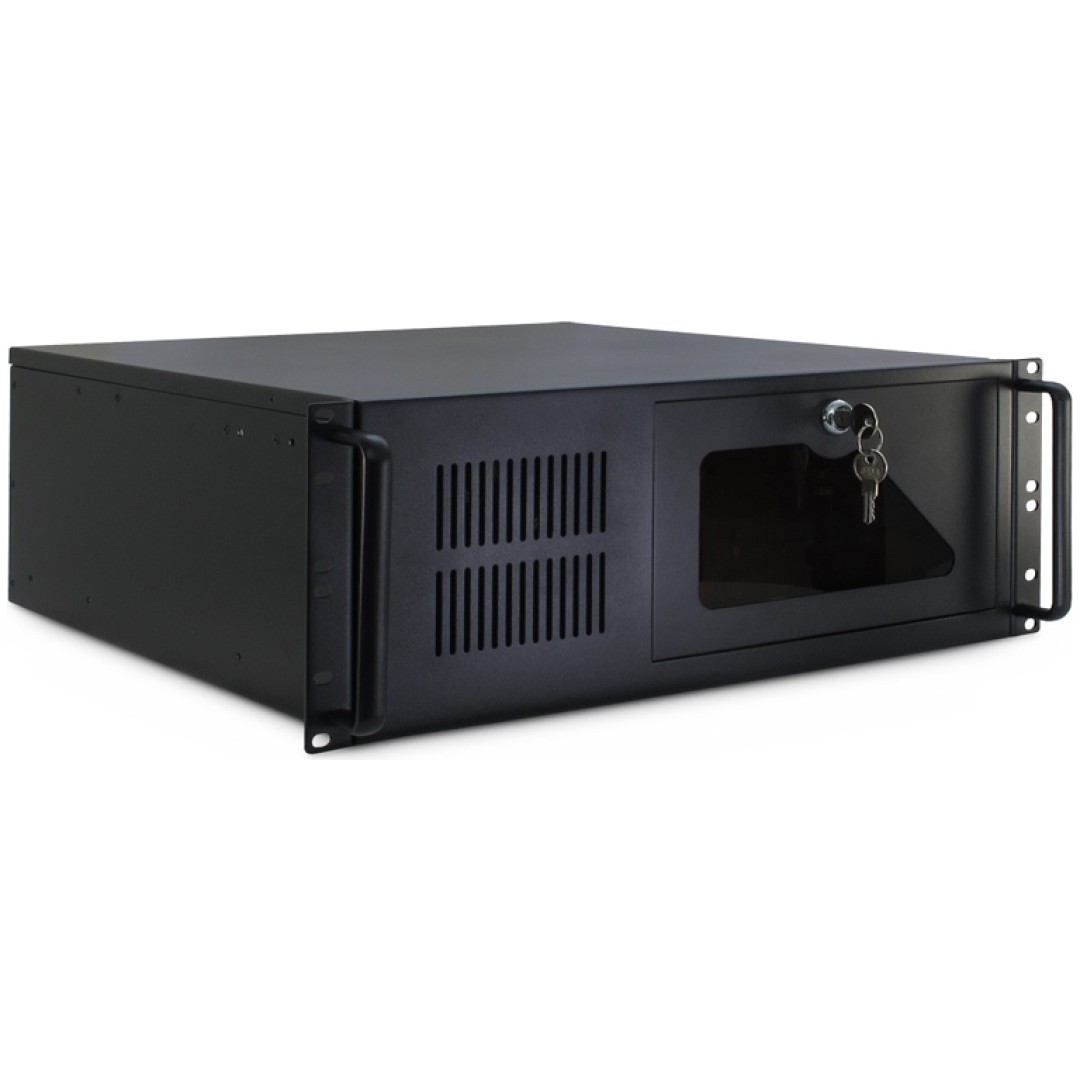 Ohišje Inter-Tech IPC 4U 4088-S Strežniško - črna (max CPU cooler 130mm)