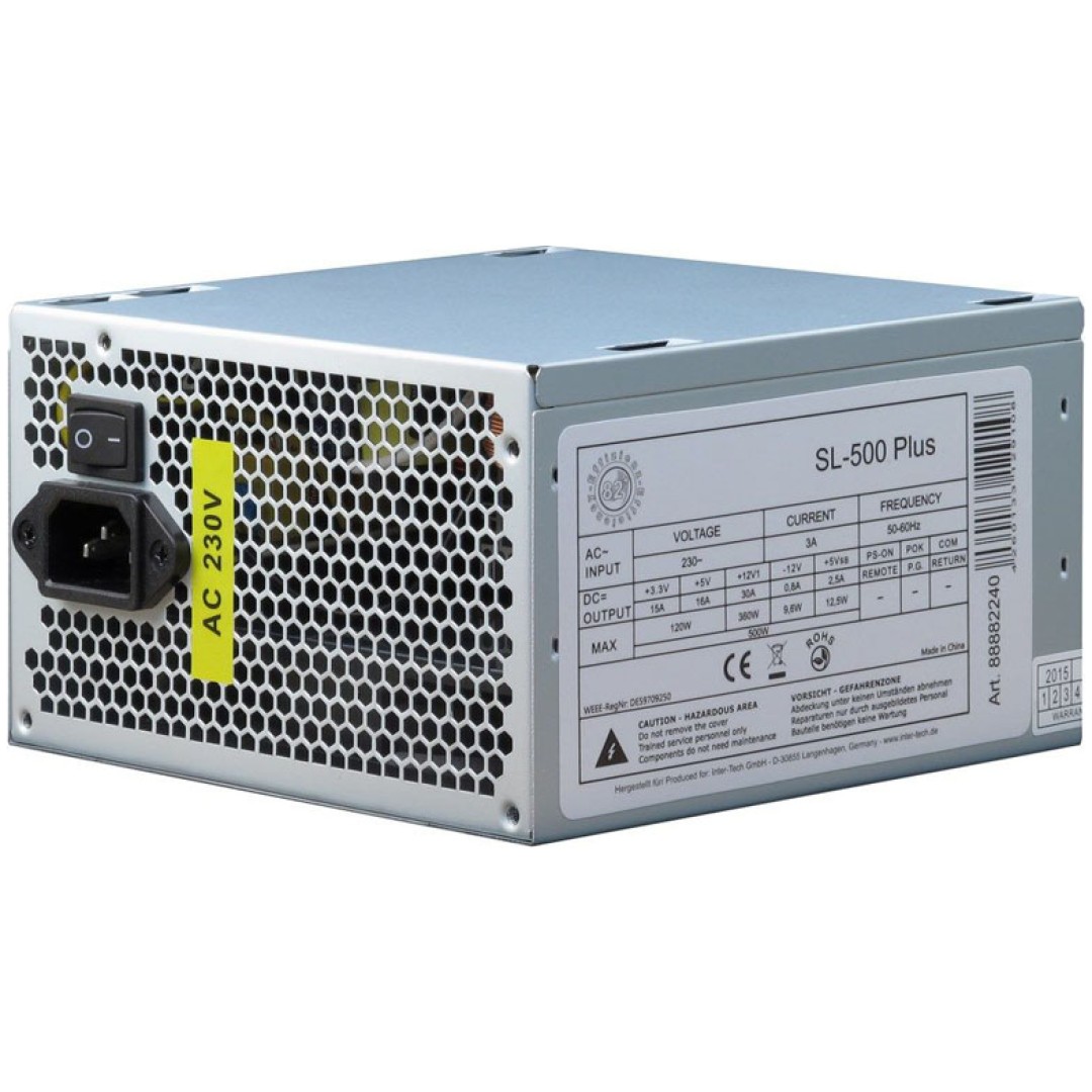 Napajalnik - 500W Inter-Tech IT SL-500 Plus (88882140)