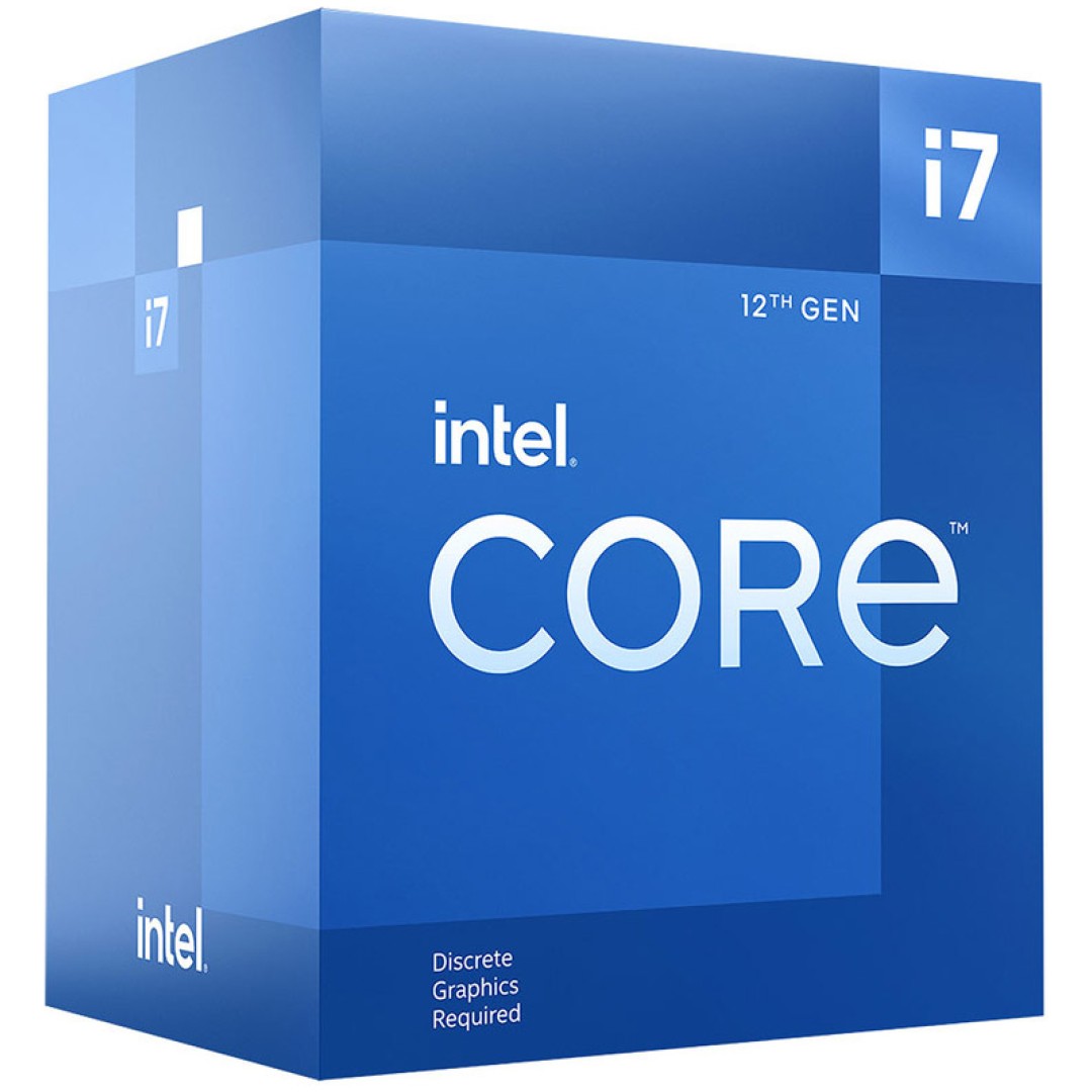 Procesor Intel 1700 Core i7 12700F 12C/20T 2.1GHz/4.9GHz BOX 65W - brez grafike