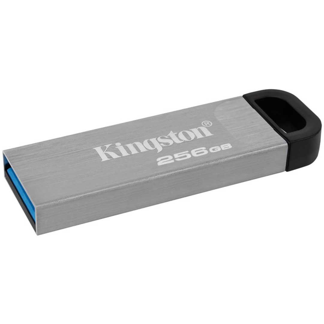 Spominski ključek 256GB USB 3.2 Kingston Kyson DT 200MB/s 60MB/s kovinski brez pokrovčka srebrn (DTKN/256GB)