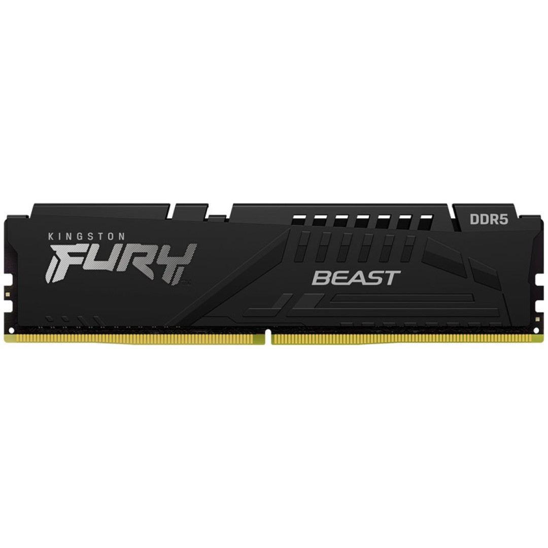 DDR5 16GB 5200MHz CL40 Single (1x16GB) Kingston Fury Beast XMP3.0 1