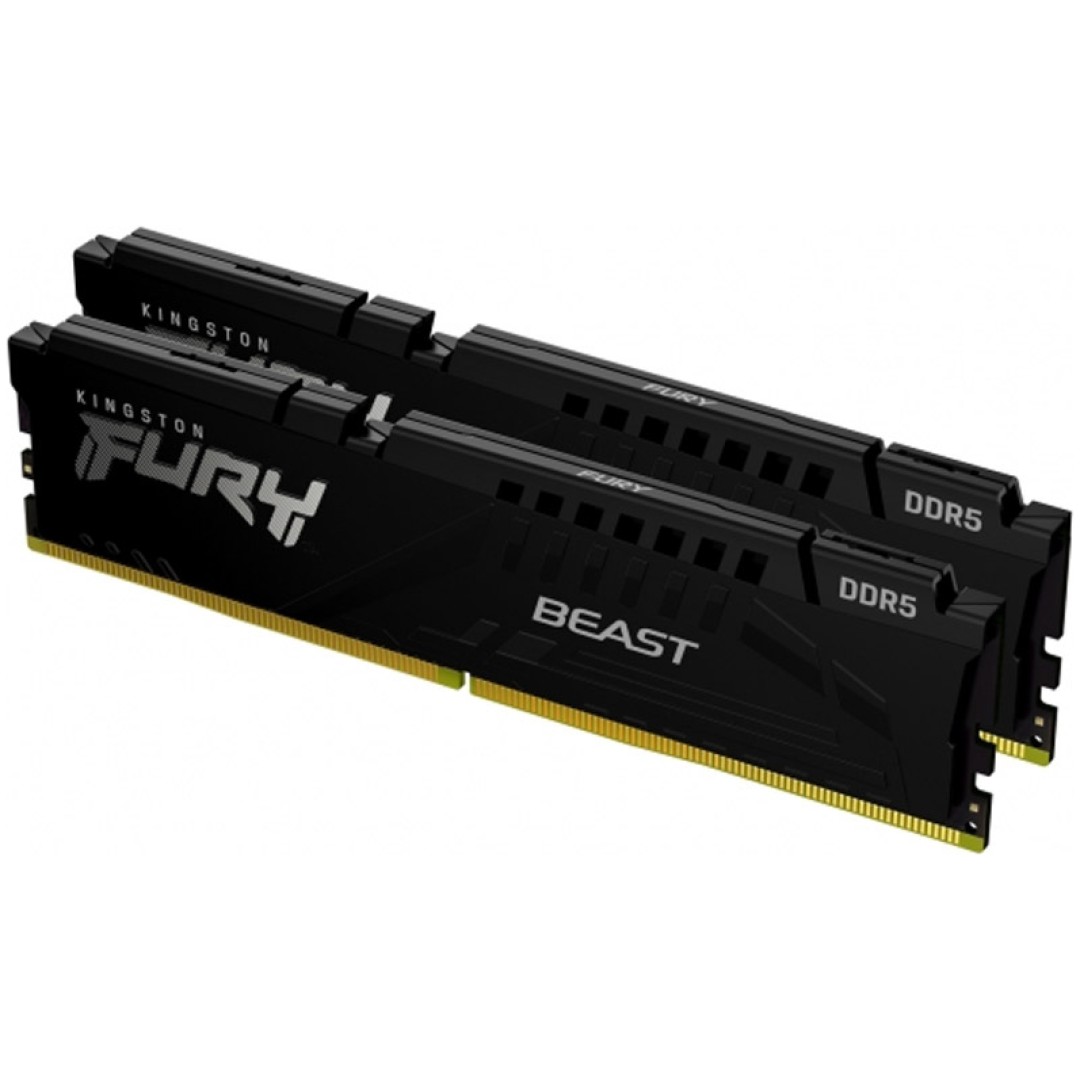 DDR5 32GB 5200MHz CL40 KIT (2x16GB) Kingston Fury Beast XMP2.0 1