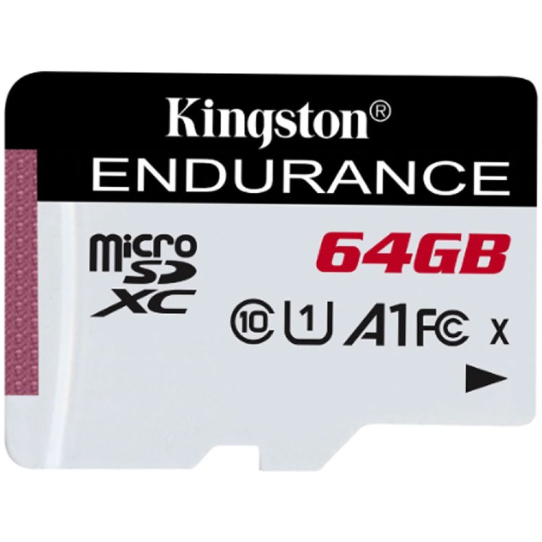 KINGSTON High Endurance microSD 64GB Class 10 UHS-I U3 (SDCE/64GB) spominska kartica