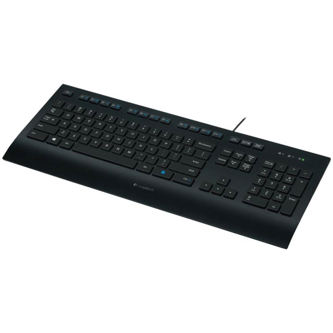 LOGITECH K280e Comfort USB črna slo tisk tipkovnica