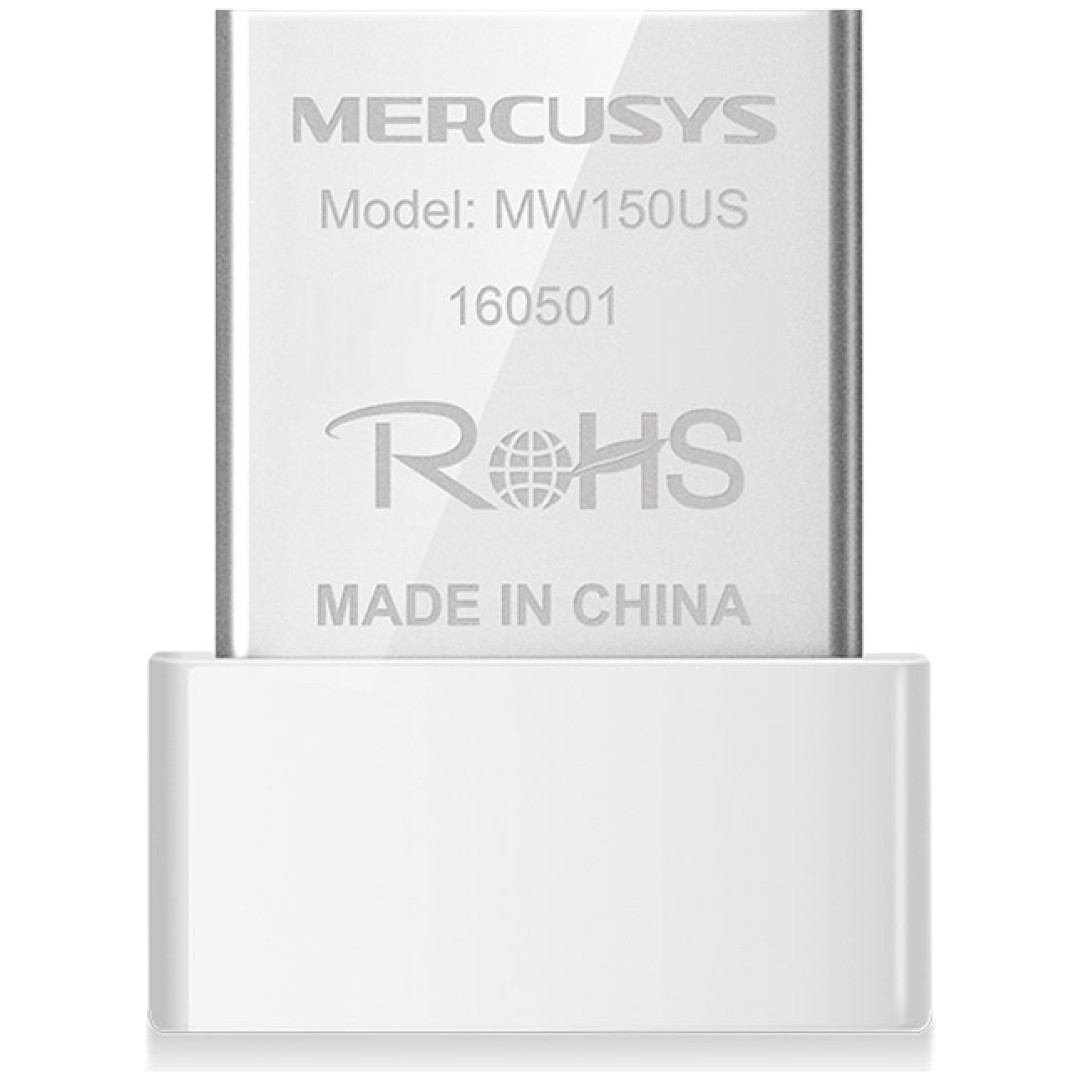 Brezžični mrežni adapter USB 2.0 MERCUSYS Nano WiFi4 802.11n N150 150Mbit/s Nano (MW150US)