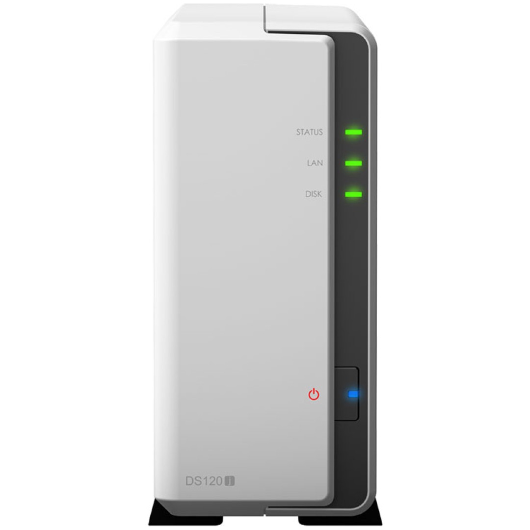 NAS ohišje Synology DS-120j All-In-One server 1x 3.5" SATA