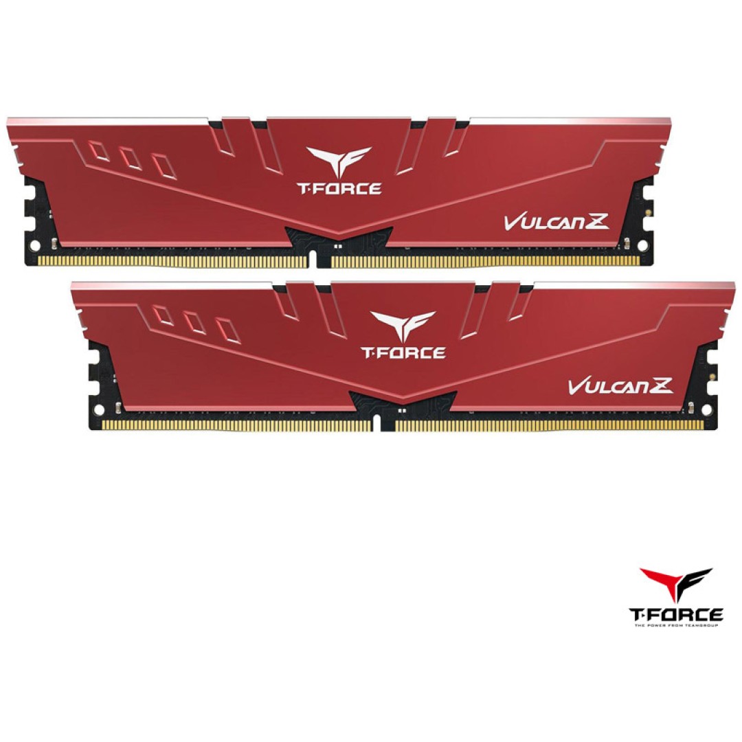 TEAMGROUP T-Force Vulcan Z 16GB (2x8GB) 3200MHz DDR4 (TLZRD416G3200HC16CDC01) rdeč ram pomnilnik