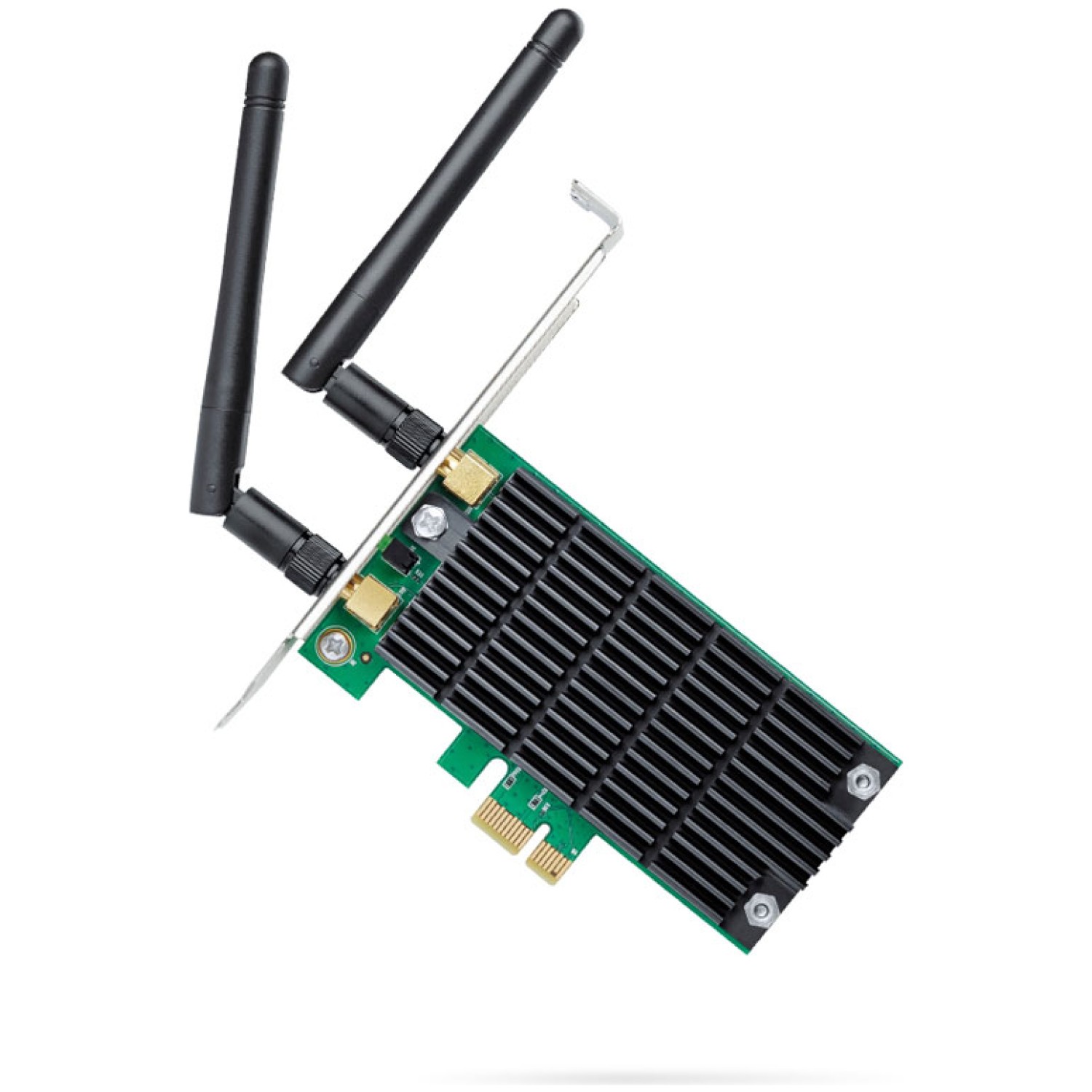 Brezžični mrežni adapter PCIe TP-Link WiFi5 802.11ac AC1200 867Mbit/s Dualband 2x antena (ARCHER T4E)