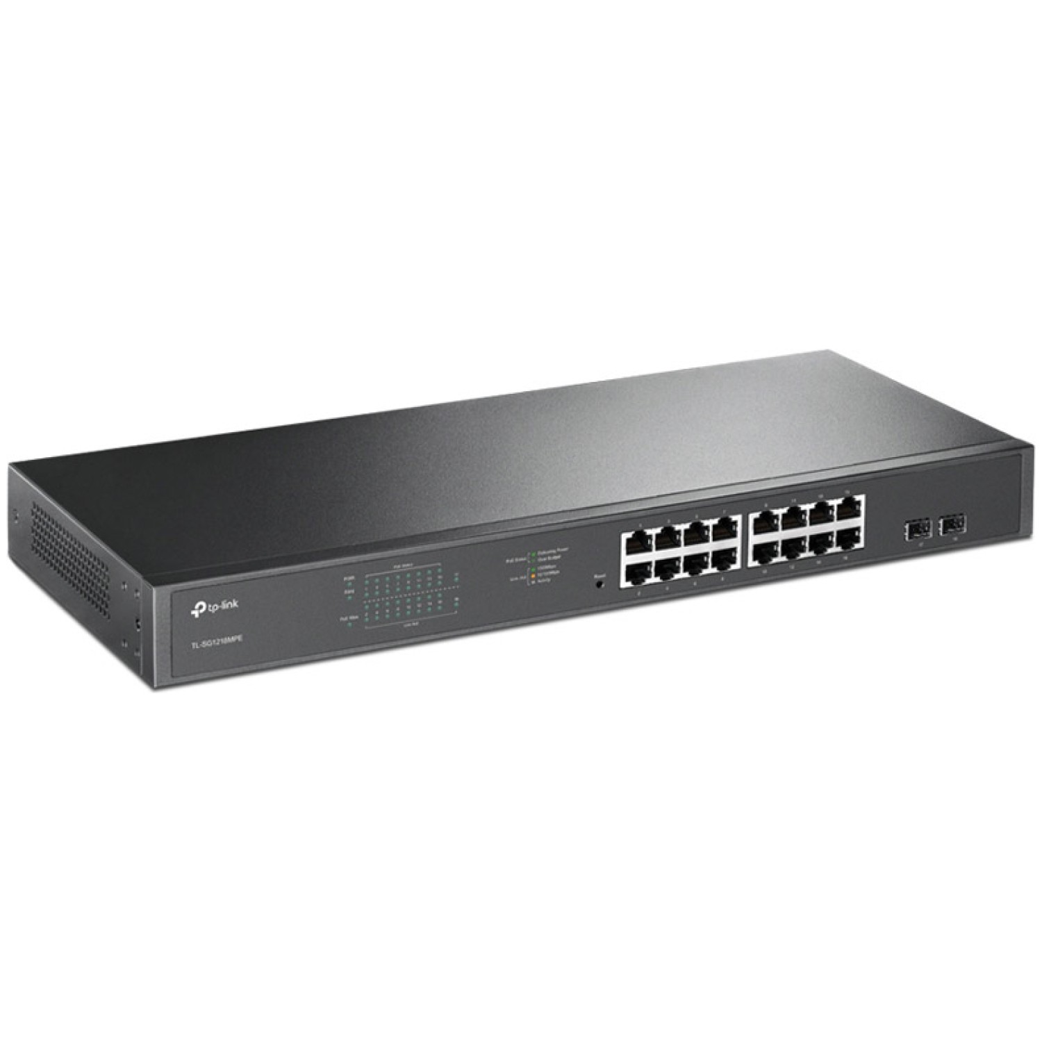 STIKALO 16-PORT TP-Link Easy Smart JetStream 100/1000 PoE+ (TL-SG1218MPE)