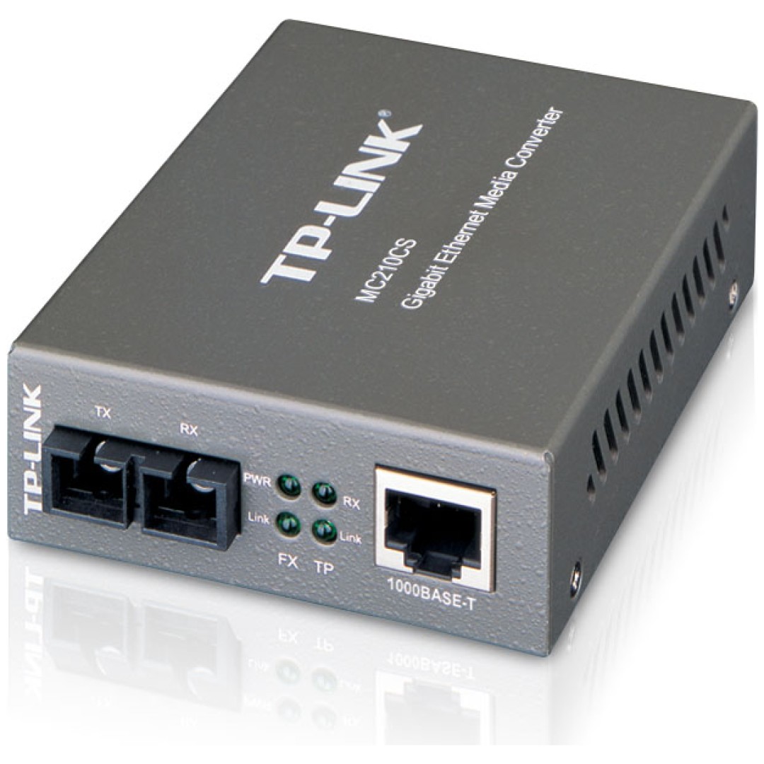 TP-LINK MC210CS gigabit single-mode media converter