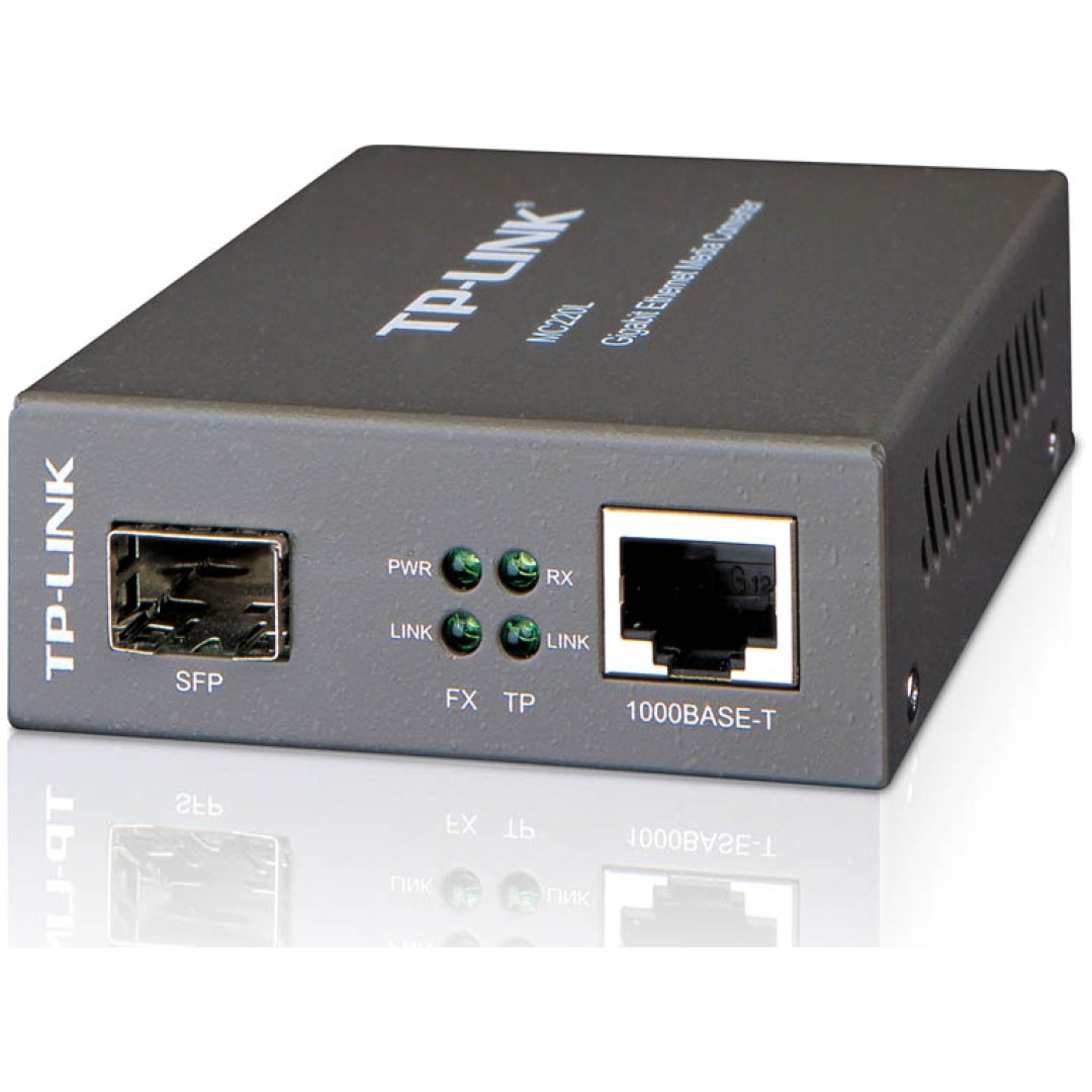 TP-LINK MC220L gigabit SFP media converter
