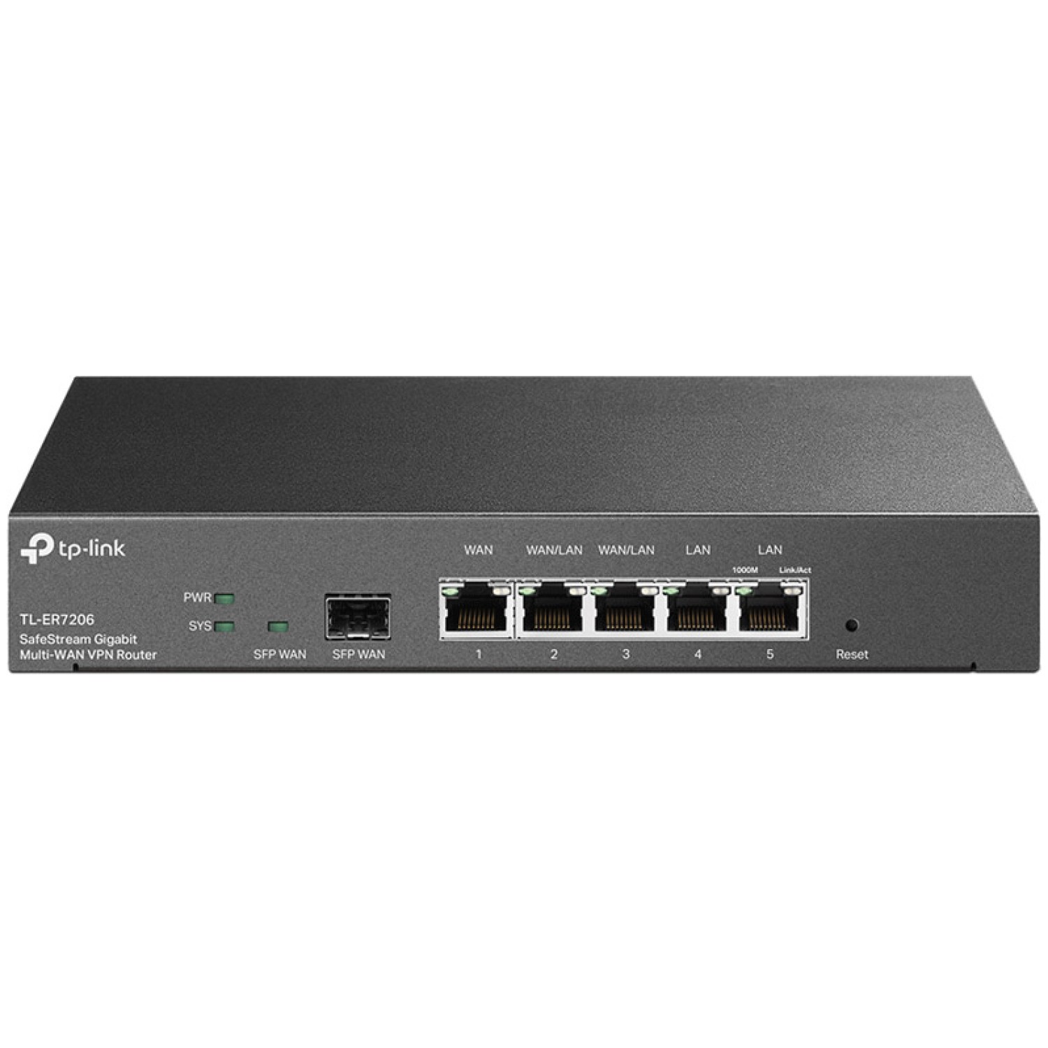 Usmerjevalnik TP-Link Safestream 10/100/1000 RJ45 1xSFP 1xWAN 2xLAN+WAN 3xLAN (TL-ER7206)