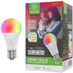 WOOX R9077 Smart Zigbee 3.0 10W LED E27 RGB 2700K-6500K zatemnilna pametna žarnica