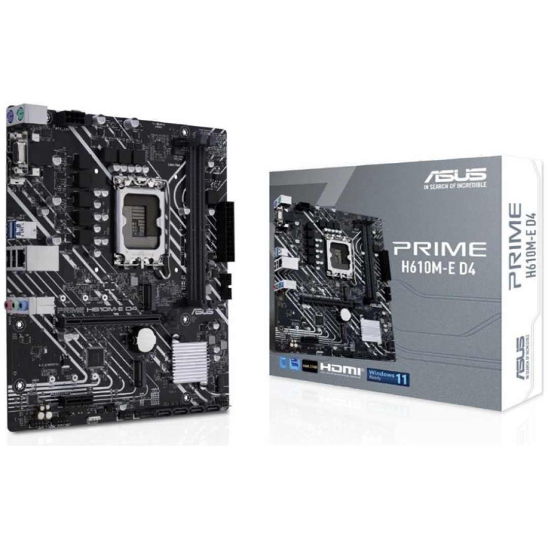 ASUS PRIME H610M-E D4 LGA1700 (12th gen) mATX DDR4 matična plošča