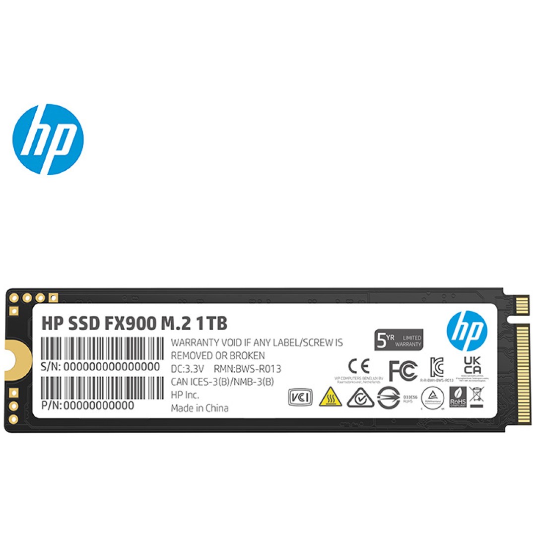 HP FX900 1TB M.2 NVMe SSD PCIe Gen 3x4