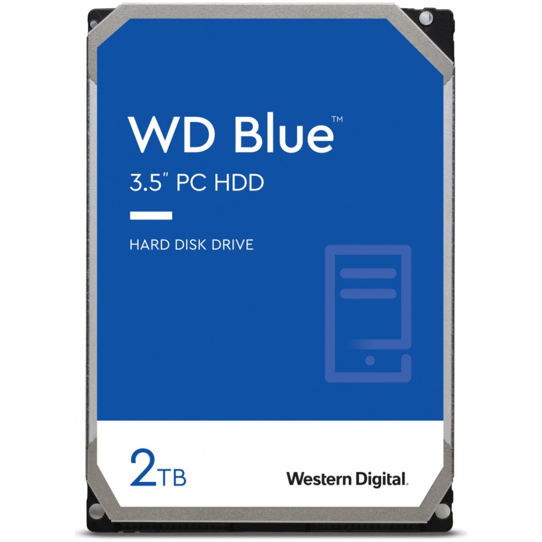Trdi disk 2TB SATA3 WD20EZBX 256MB 6GB/s 7.200 Blue