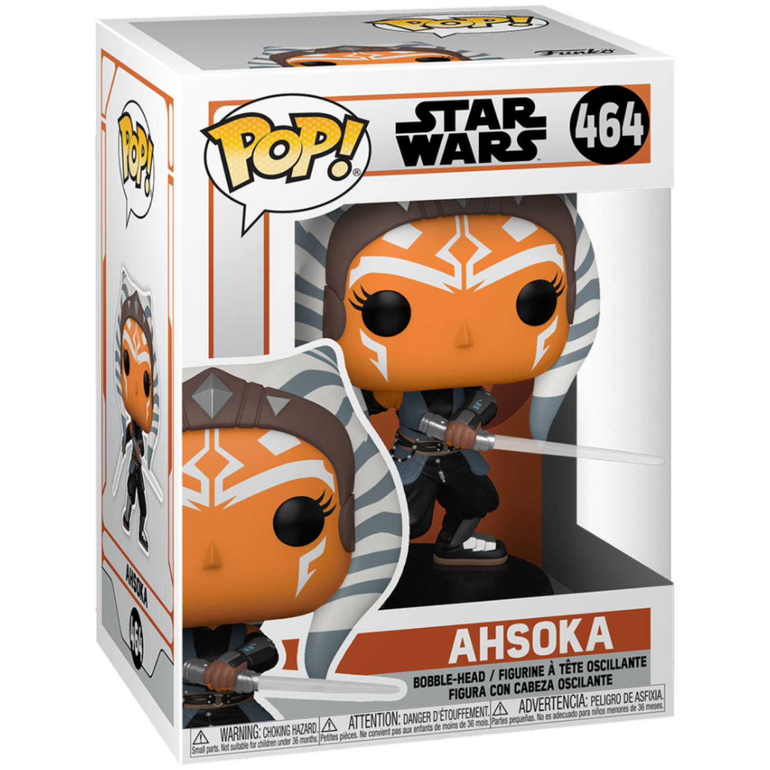 FUNKO POP STAR WARS: MANDALORIAN - AHSOKA W/ SABERS