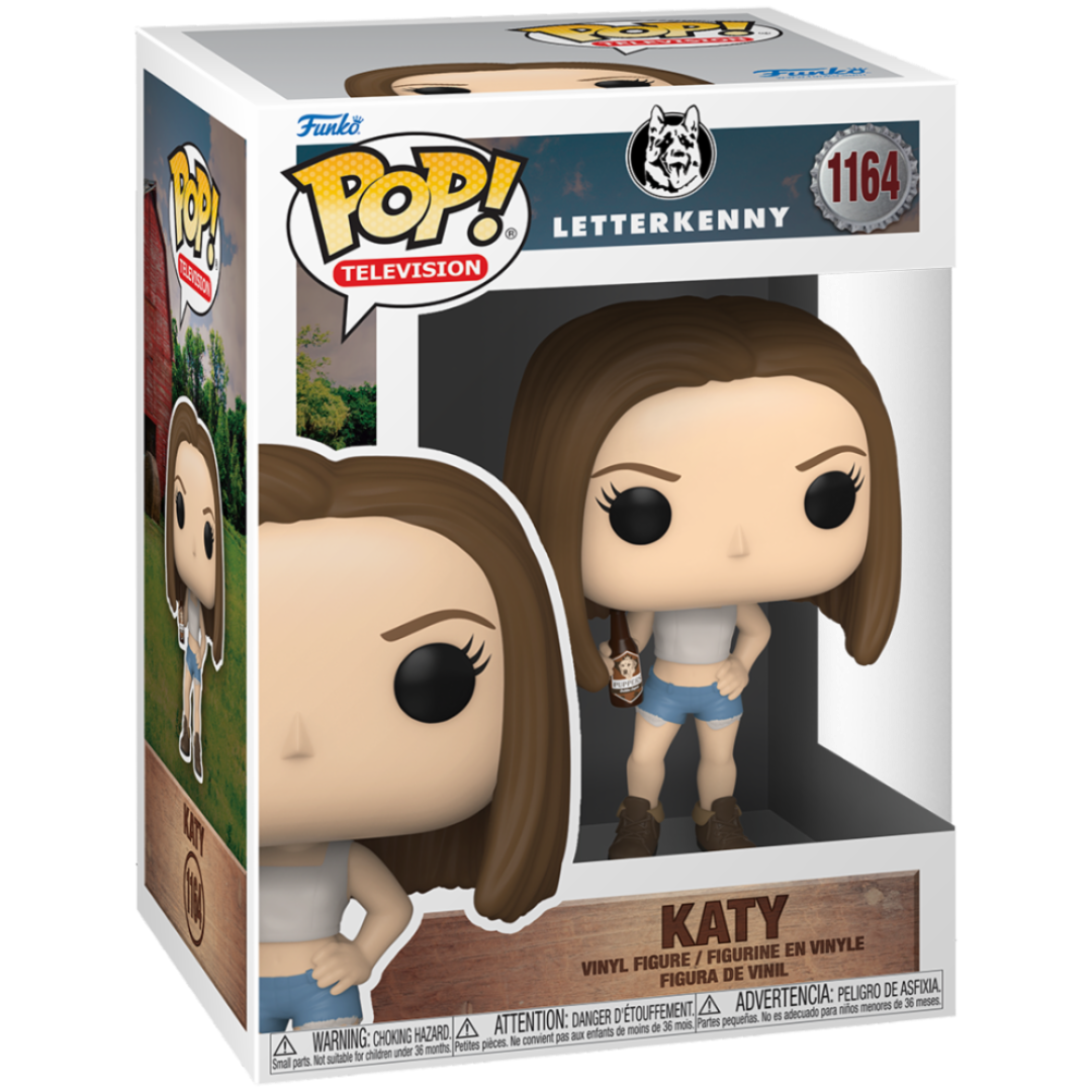 FUNKO POP TELEVISION: LETTERKENNY -KATY W/ PUPPERS & BEER