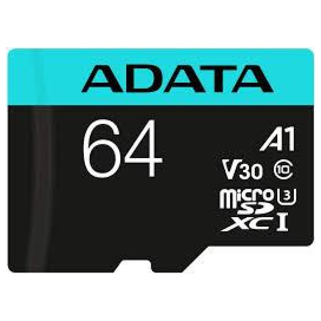 ADATA MicroSDHC kartica 64GB UHS-I U3 V30S HIGH