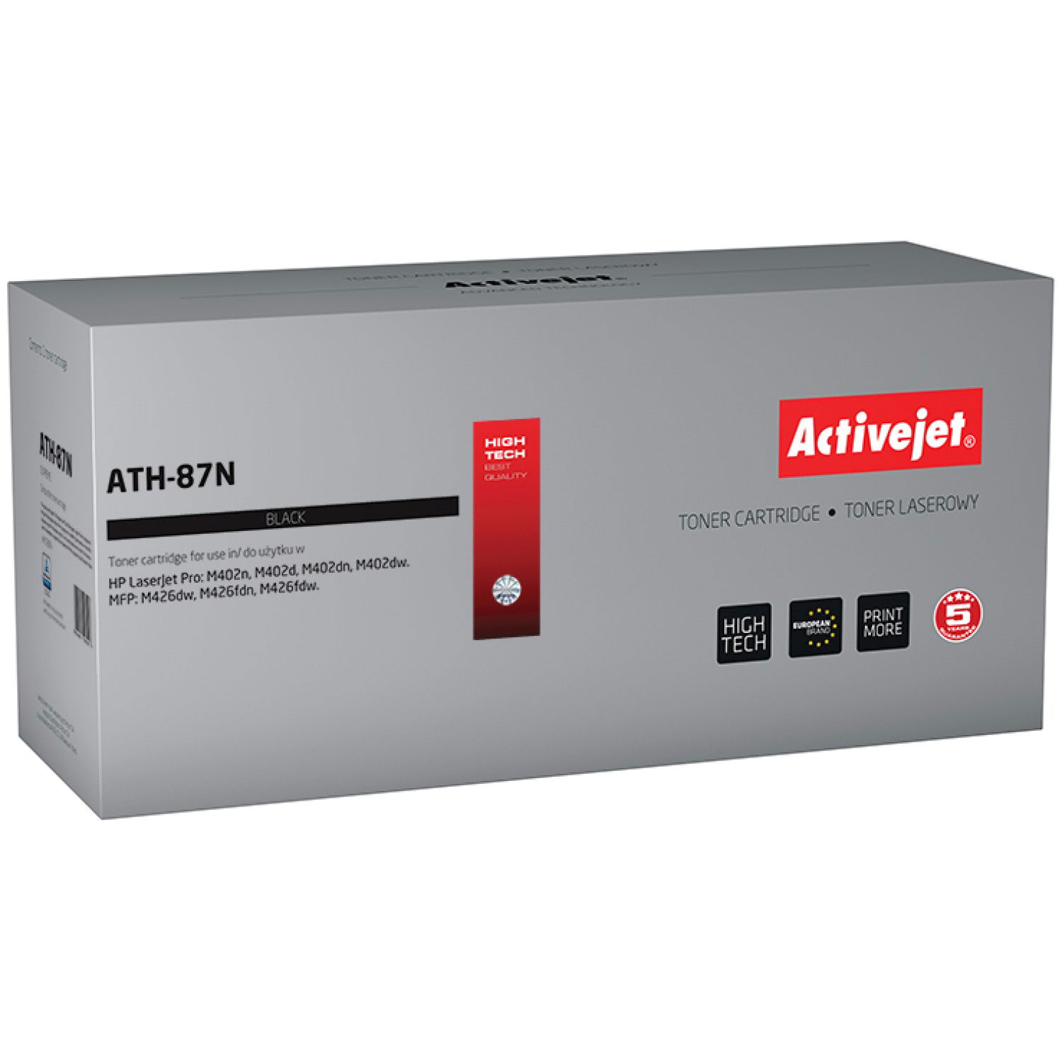 ActiveJet črn toner HP 87A CF287A