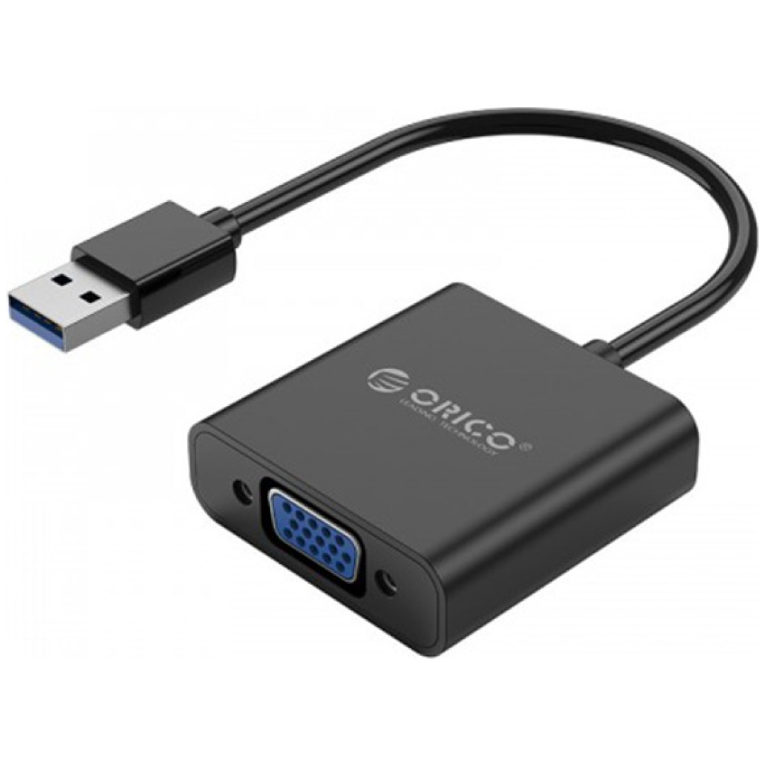 Adapter USB 3.0 => VGA 1080@60Hz Orico (UTV-BK-BP)
