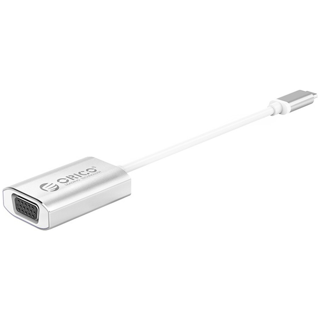Adapter USB-C => VGA (Ž) 15cm ORICO XC-102-SV-BP