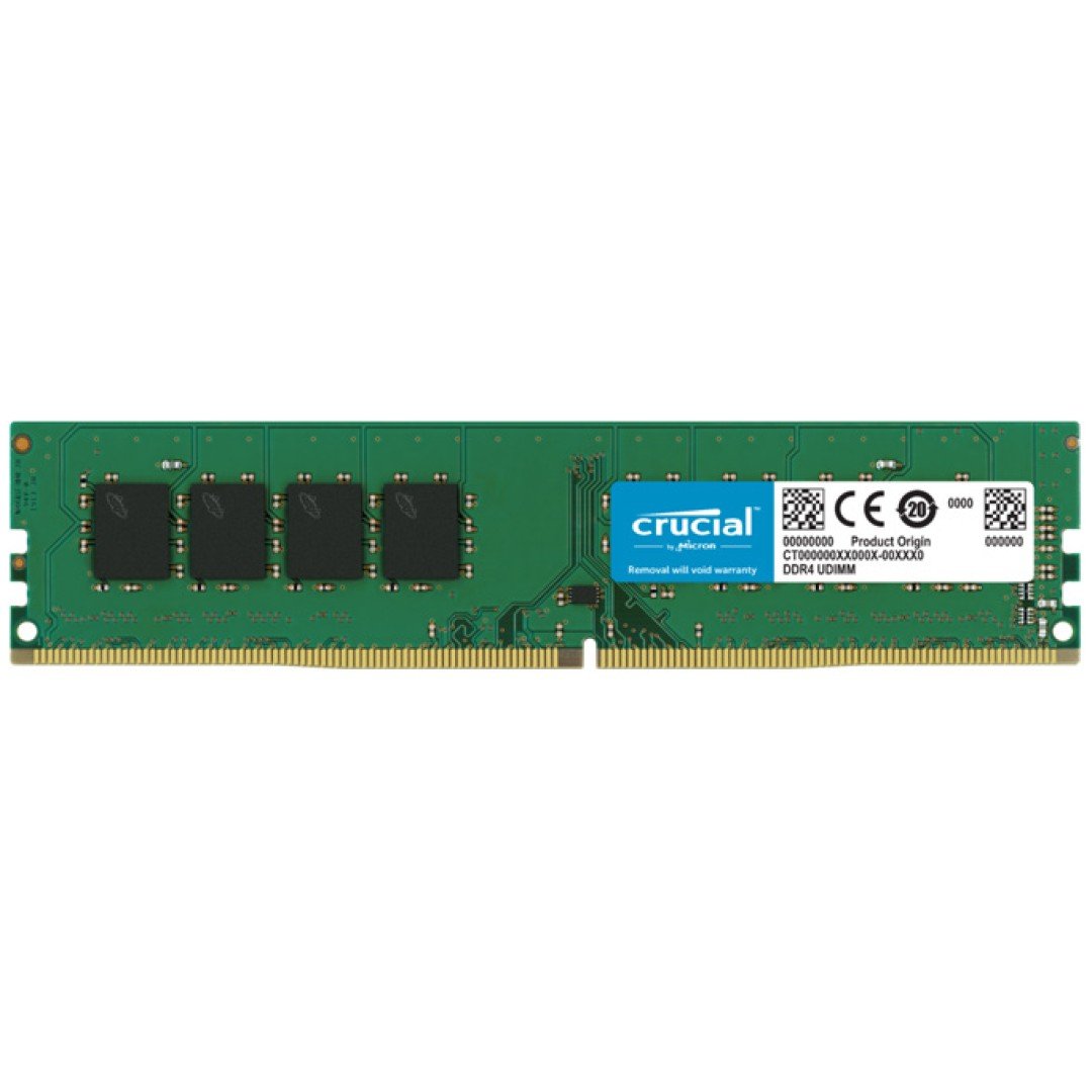 RAM DDR4 32GB PC4-25600 3200MT/s CL22 DR x8 1.2V Crucial