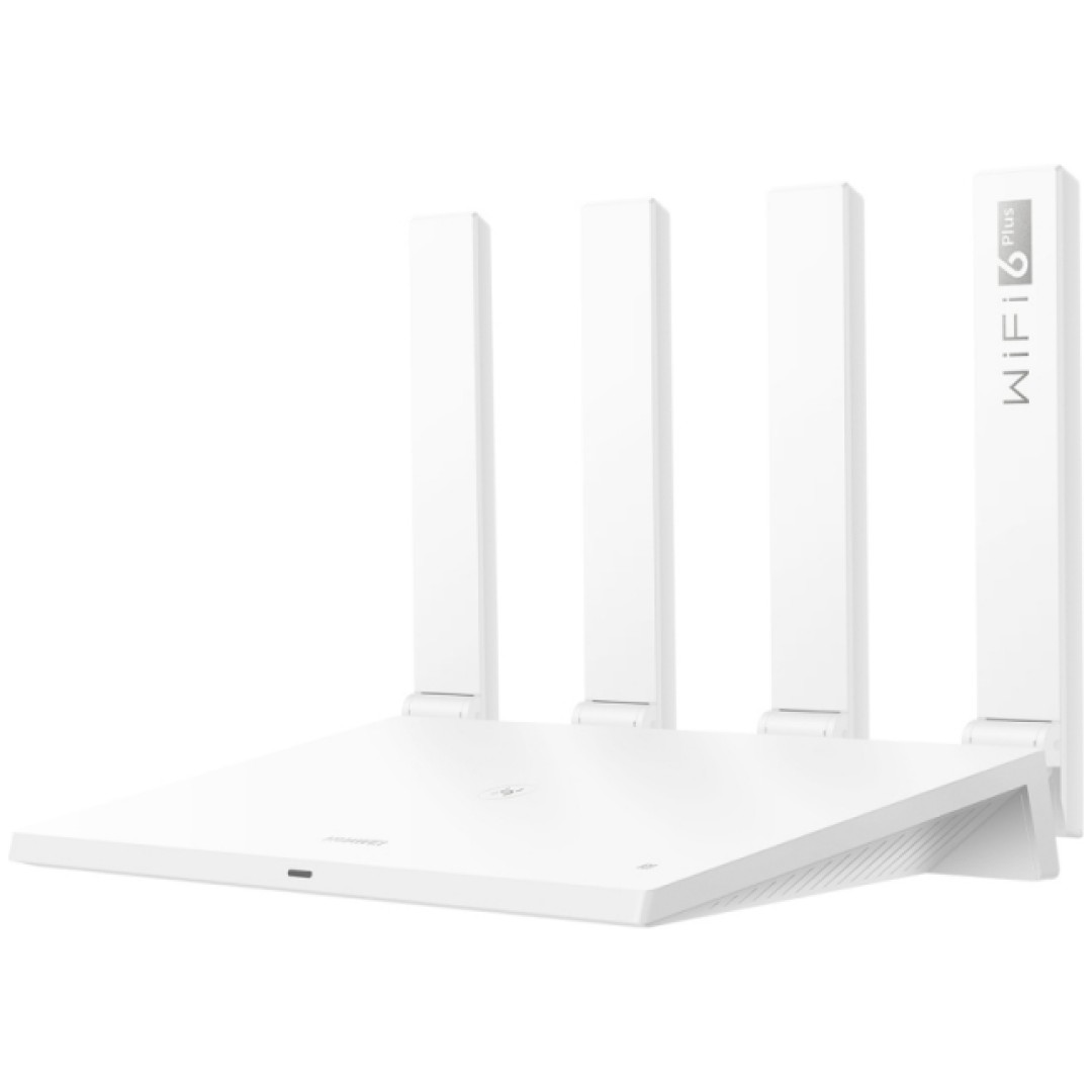 Usmerjevalnik brezžični Huawei WiFi6 802.11ax AX3000 2402Mbit/s MU-MIMO dualband 3xLAN 4x antena (WS7200-20)