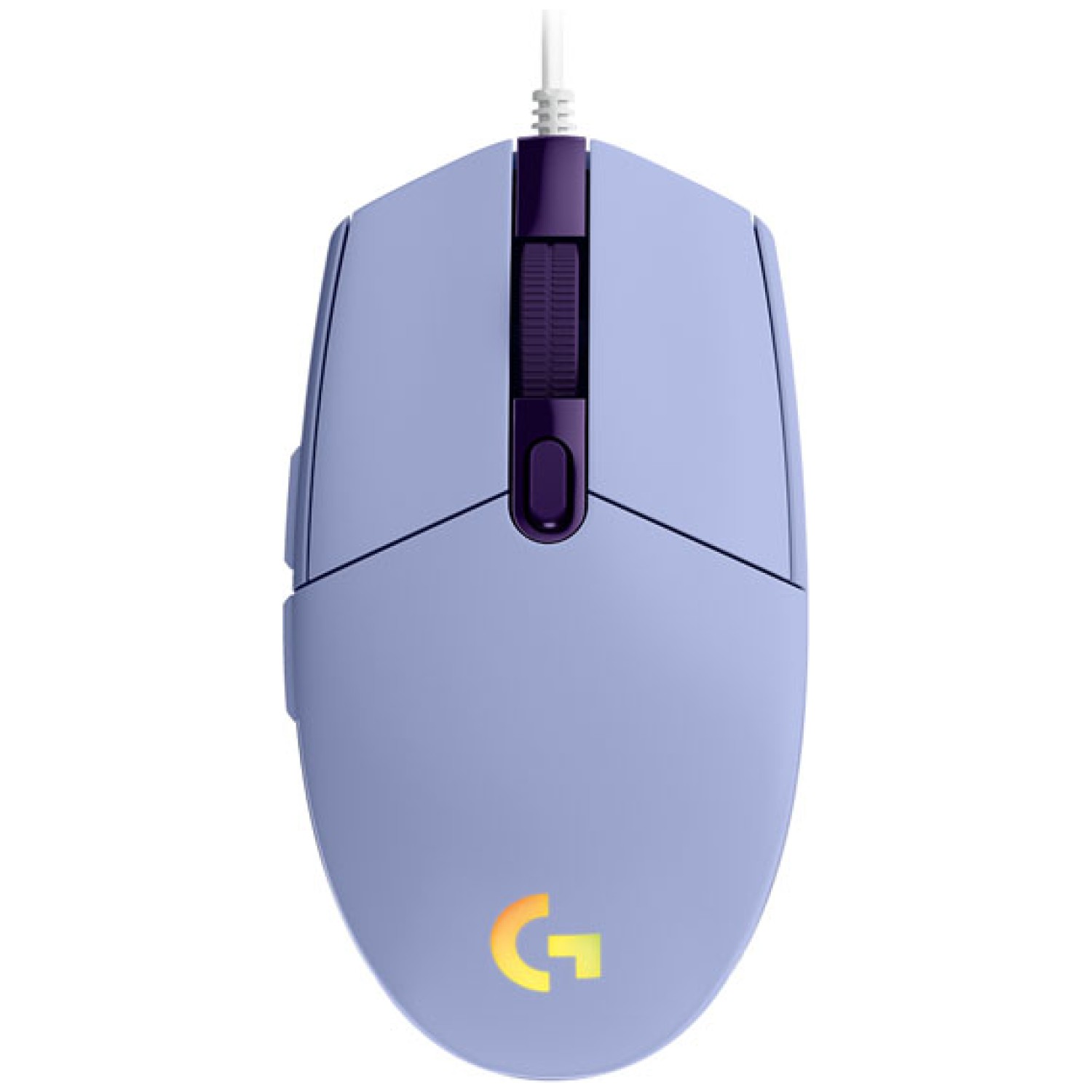 LOGITECH G102 LIGHTSYNC gaming optična vijolična miška