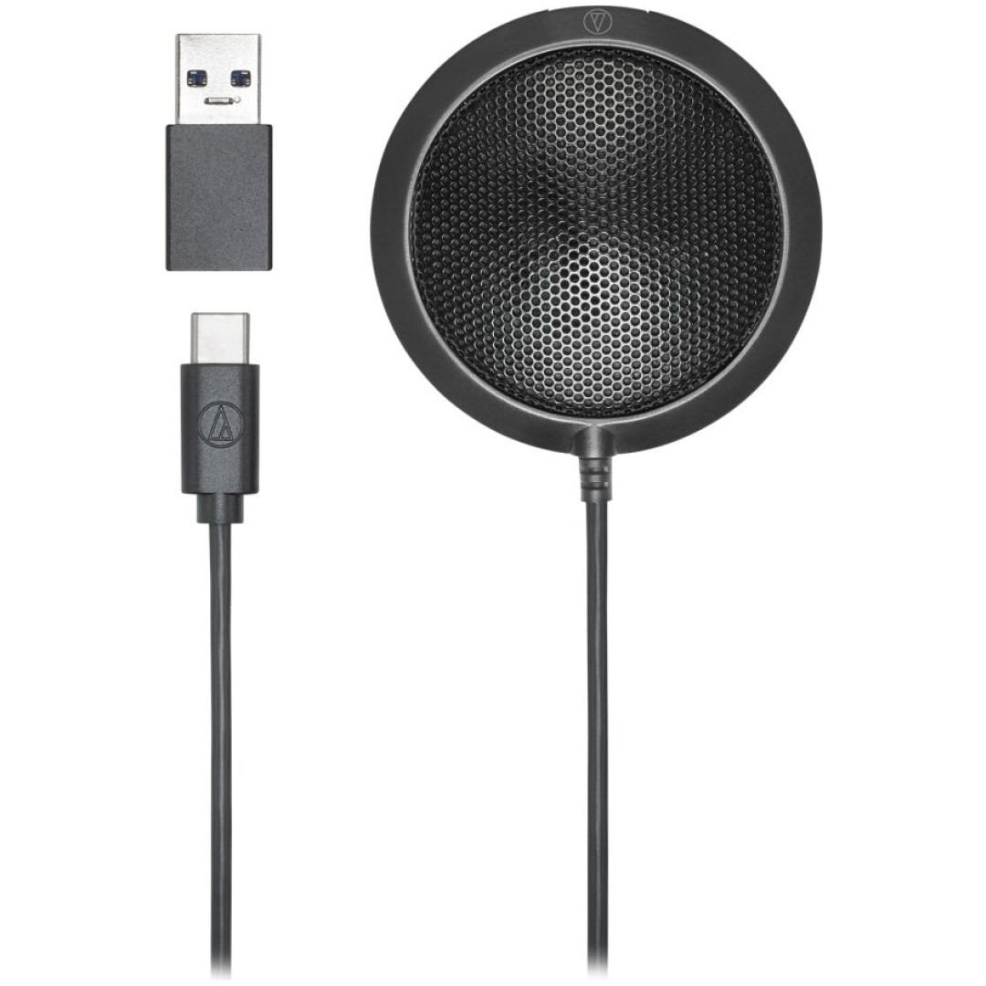 Konferenčni mikrofon z zvočnik Audio-Technica  USB-C USB-A mic-360° (ATR4697-USB)