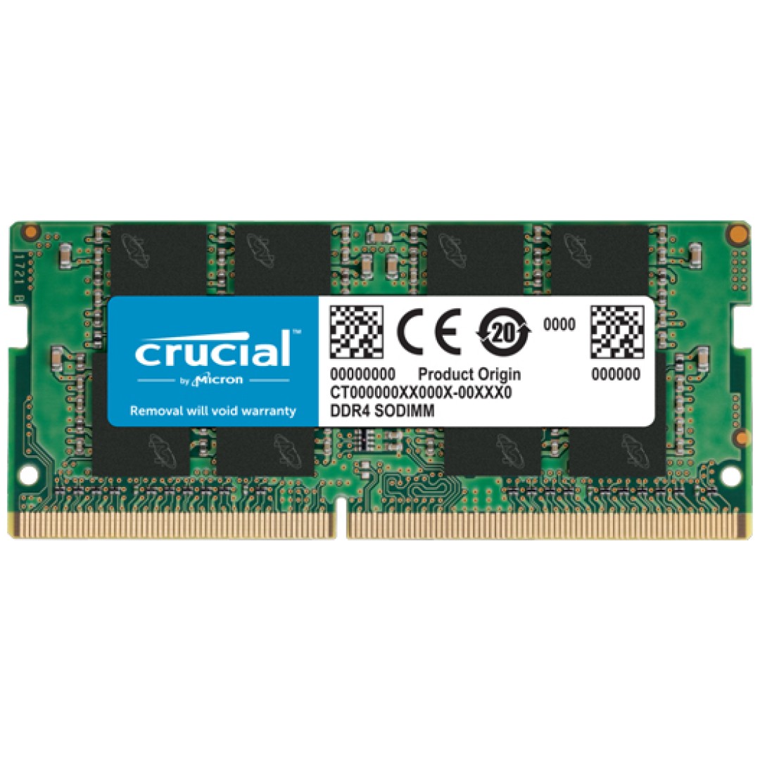 SO-DIMM DDR4 16GB 2666MHz CL19 Single (1x16GB) Crucial Value 1