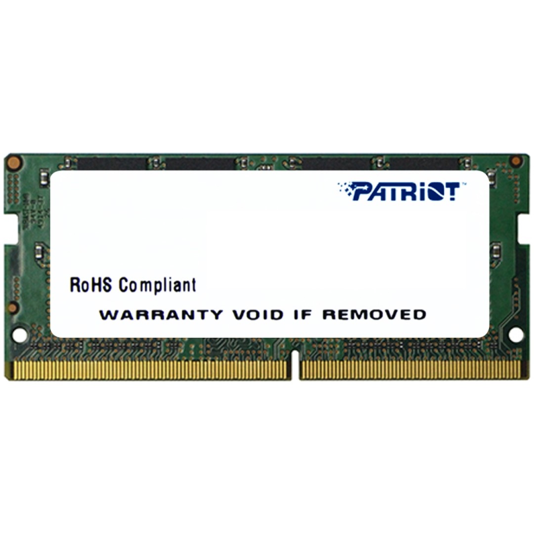 SO-DIMM DDR4 16GB 2666MHz CL19 Single (1x16GB) Patriot Signature Line 1.2V (PSD416G26662S)